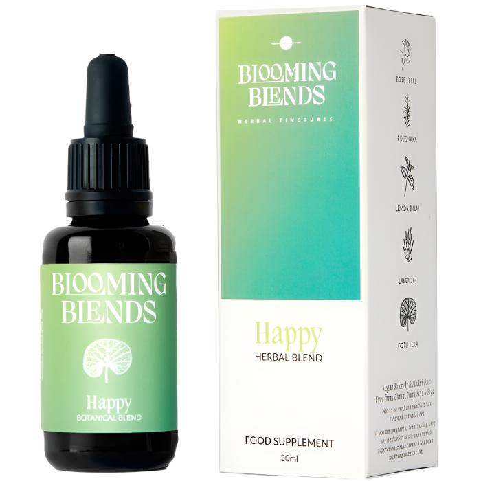 Blooming Blends - Happy Herbal Tincture, 30ml