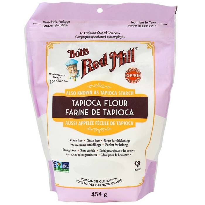 Bob's Red Mill - GF Tapioca Flour  Starch, 454g