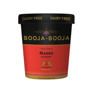 Booja Booja - Mango & Raspberry Dairy Free Ice Cream, 465ml