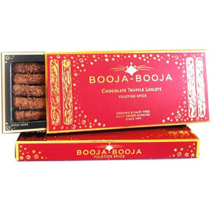 Booja Booja - Raspberry Scrunch Chocolate Truffle Loglets, 115g