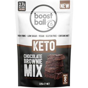 Boostball - Keto Boostball Brownie Mix - Chocolate, 225g