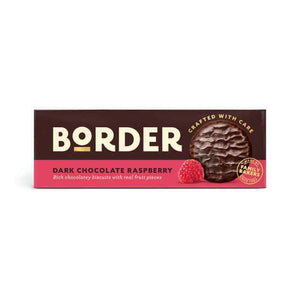 Border Biscuits - Dark Choc &Raspberry, 150g