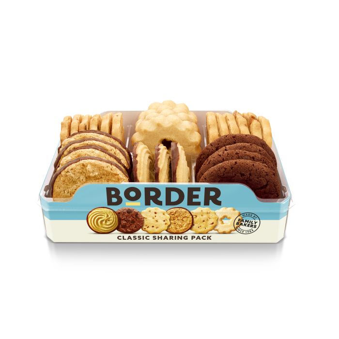 Border Biscuits - Sharing Pack, 400g - Pack of 4