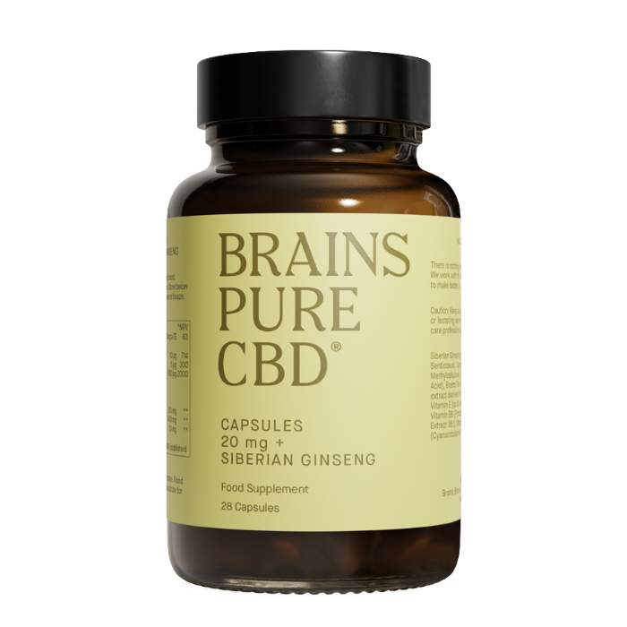 Brains - Ginseng + CBD, 28 Capsules