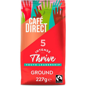 Cafedirect - Fairtrade Intense Roast & Ground Coffee, 200g