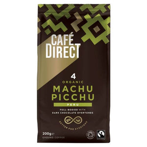 Cafedirect - Fairtrade Organic Roast and Ground Machu Picchu, 200g