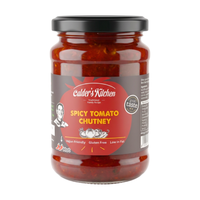Calder's Kitchen - Spicy Tomato Chutney, 285g - Pack of 6