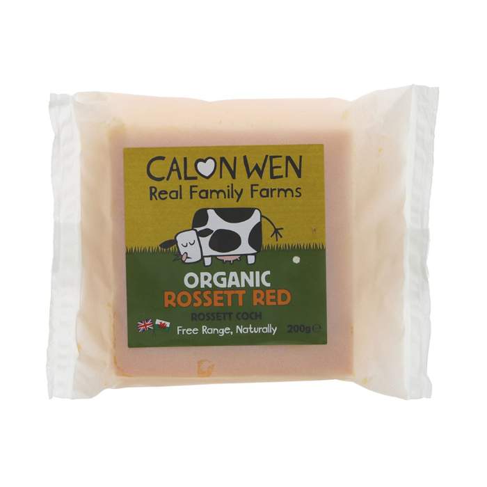 Calon Wen - Organic Rossett Red Cheese, 200g