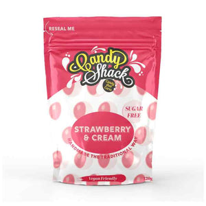 Candyshack - Sugar Free Straw & Cream, 120g | Pack of 12