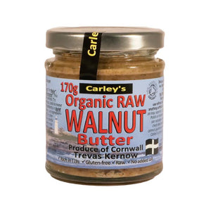 Carleys - Raw Walnut Butter Organic, 170g