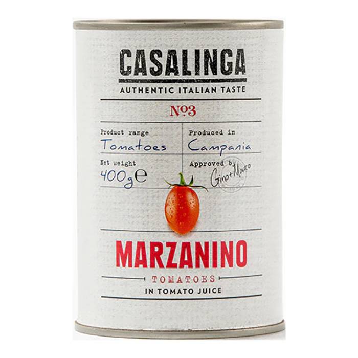 Casalinga - Marzanino Tomatoes, 400g - Pack of 24