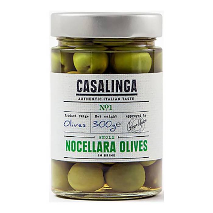 Casalinga - Nocellara Olives, 300g - Pack of 6