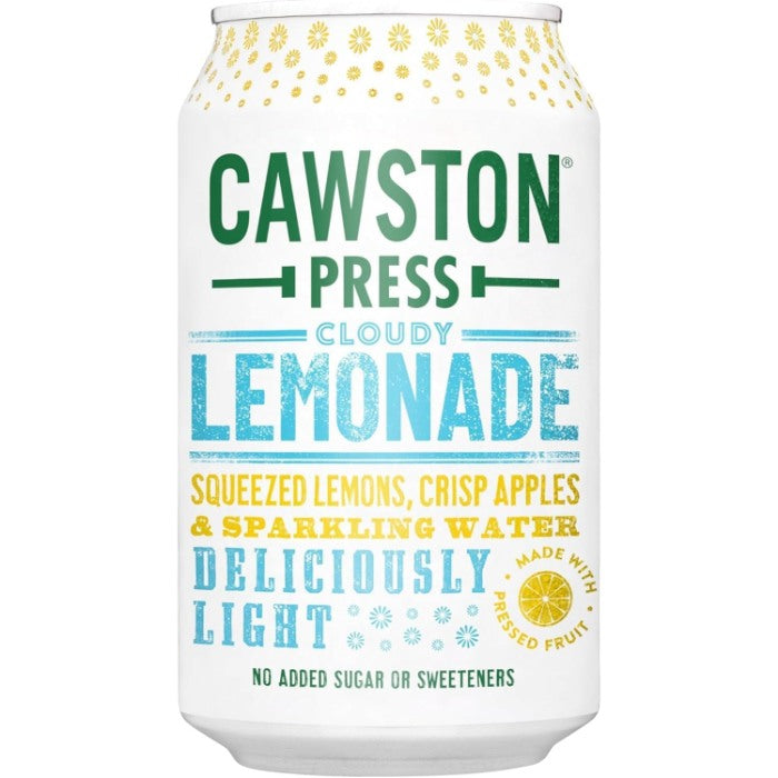 Cawston - Cloudy Lemonade Can, 330ml  Pack of 24