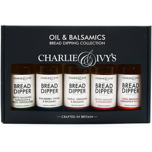 Charlie & Ivy's - Oil & Balsamic Bread Dipping Collection, 5x100ml - Pack of 4