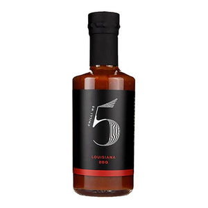 Chilli No. 5 - Louisiana BBQ Hot Hickory Smokey Gourmet Bottle, 200ml - Pack of 6