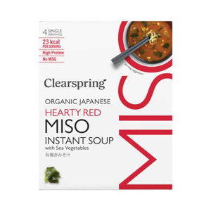 Clearspring - Miso Red with Sea Veg, 4x8g | Pack of 8