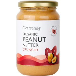Clearspring - Organic Crunchy Peanut Butter, 350g