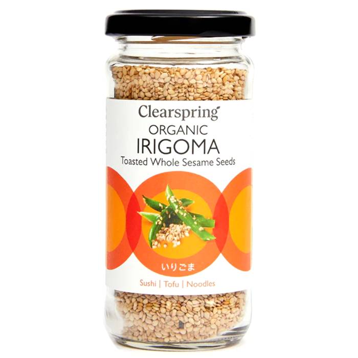 Clearspring - Organic Irigoma Whole Toasted Sesame Seeds, 100g