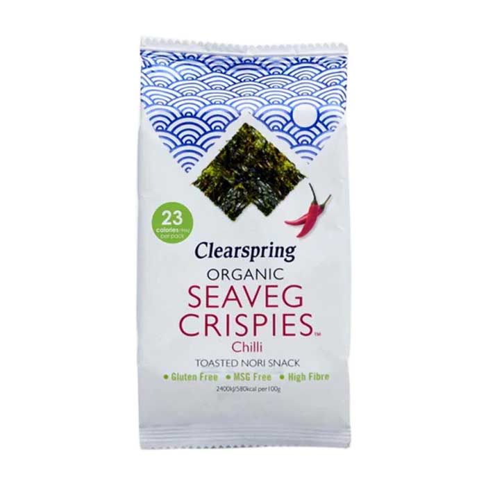 Clearspring - Organic Seaveg Chilli- Multipack 3x4g