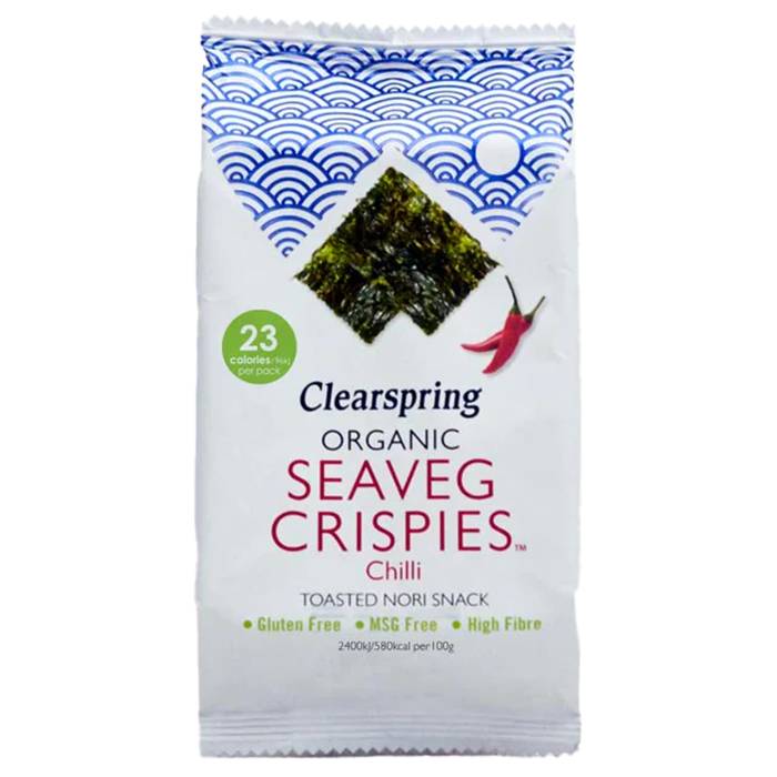 Clearspring - Organic Seaveg Chilli, Pack of 16x4g