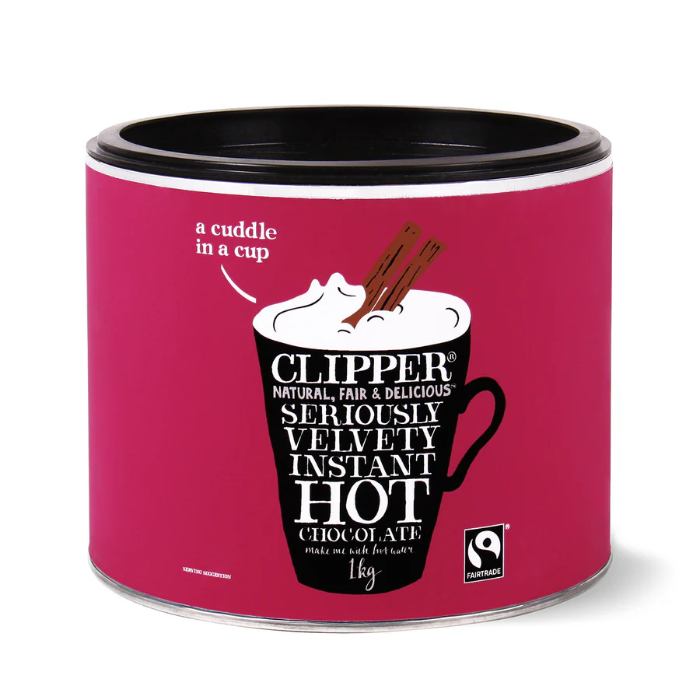 Clipper - Velvety Instant Hot Chocolate, 1kg