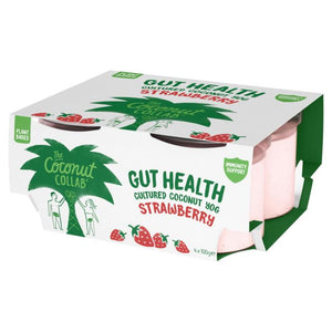 Coconut Co - Gut Health Strawberry Cultured Yogurt, 100g