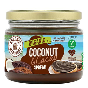 Coconut Merchant - Organic Coconut Spread With Cacao, 330ml