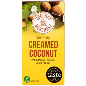 Coconut Merchant - Organic Creamed Coconut, 200g