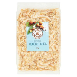 Coconut Merchant - Organic Toasted Coconut Flakes, 500g