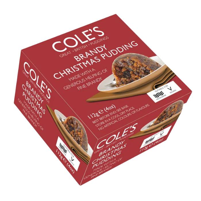 Cole's - Brandy Christmas Pudding, 112g