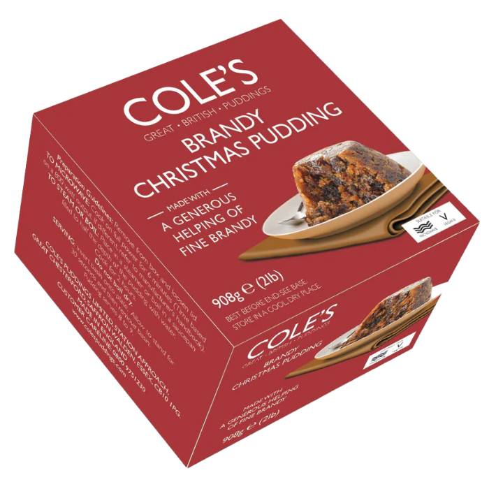 Cole's - Brandy Christmas Pudding, 908g