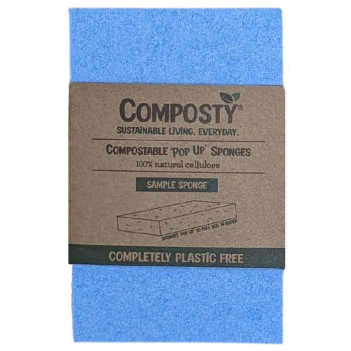 Composty - Magic 'Pop-Up' Sponge Blue - Single, 1 Piece