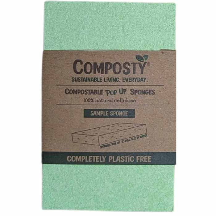 Composty - Magic 'Pop-Up' Sponge Green - Single, 1 Piece