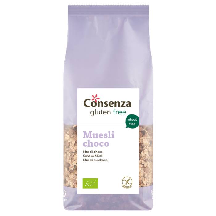 Consenza - Crunchy Muesli Choco, 350g