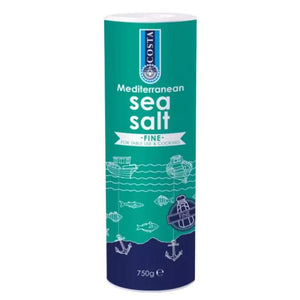 Costa - Fine Sea Salt, 750g | Pack of 10