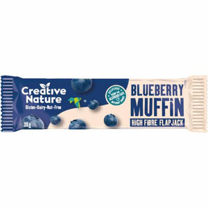 Creative Nature - Blueberry Muffin Flapjack, 30g | Pack of 20