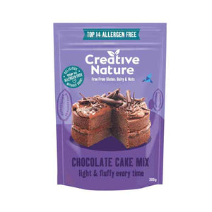 Creative Nature - Cacao Choc Cake Baking Mix, 300g