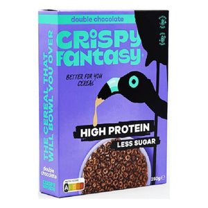 Crispy Fantasy - High Protein Breakfast Cereal, 250g | Multiple Flavours