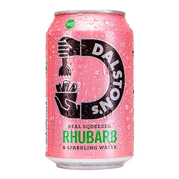 Dalston's - Dalston's Rhubarb Soda 330ml Can - Pack of 24