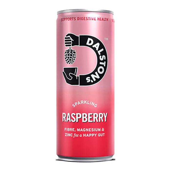 Dalston's - Raspberry Prebiotic Soda, 260ml  Pack of 24