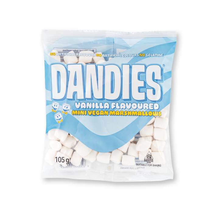 Dandies - Mini Vanilla Vegan Marshmallows, 105g
