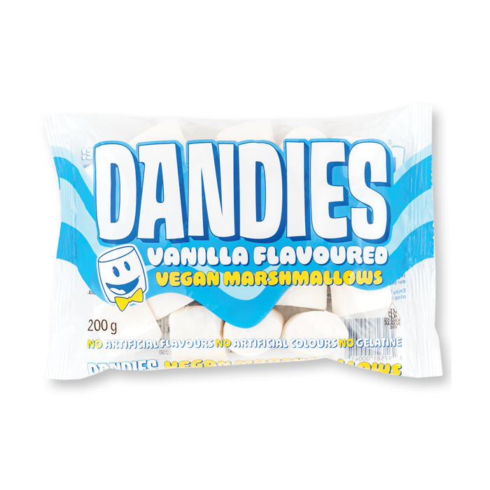 Dandies - Regular Vanilla Vegan Marshmallows, 200g