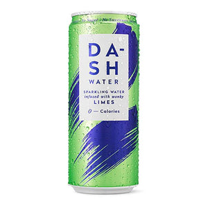 Dash Water - Sparkling Flavoured Water, 330ml - Pack of 12 | Multiple Flavours