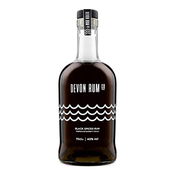 Devon Rum Company - Black Spiced Rum 40% ABV 70cl - Pack of 6