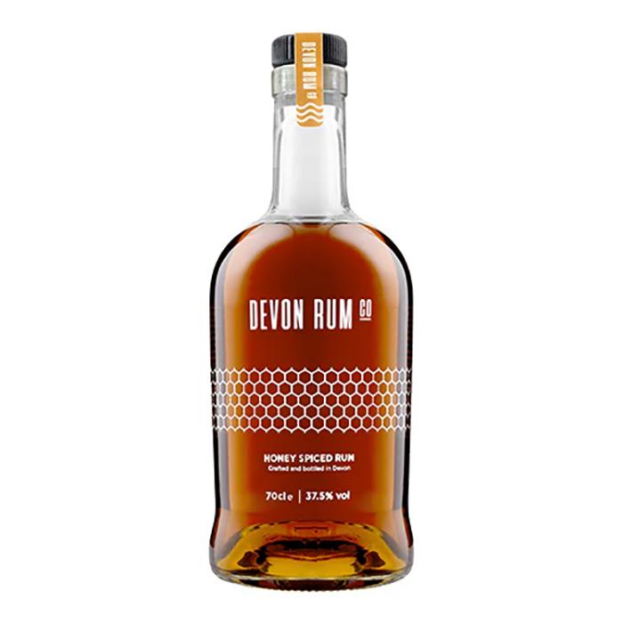 Devon Rum Company - Honey Spiced Rum 37.5% ABV, 70cl  Pack of 6