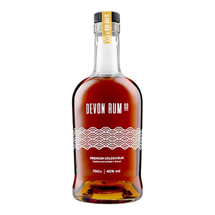 Devon Rum Company - Premium Golden Rum 40% ABV, 70cl - Pack of 6