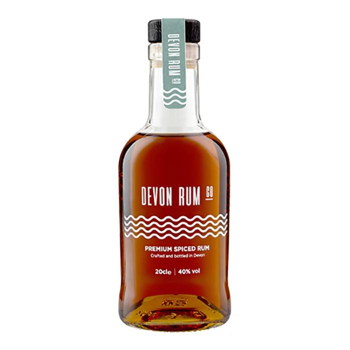 Devon Rum Company - Premium Spiced Rum 40% ABV 20cl - Pack of 12