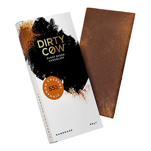 Dirty Cow - Chocolate Cinnamon Churros, 80g - Pack of 12