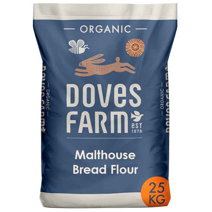 Doves Farm - Organic Malthouse Flour, 25kg