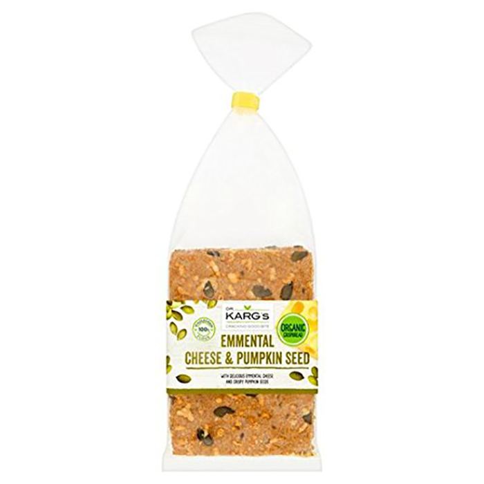 Dr. Karg - Cheese & Pumpkin Organic Crispbread, 200g  Pack of 8